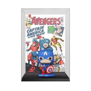 Marvel POP! Comic Cover Vinyl Figur - Avengers #4 (1963)