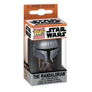 Star Wars: The Mandalorian POP! Vinyl Schl&uuml;sselanh&auml;nger - The Mandalorian