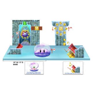 World of Nintendo Super Mario Deluxe Spielset Unterwasserwelt