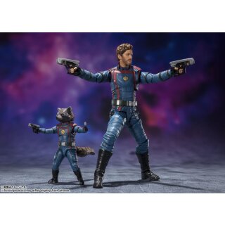 Guardians of the Galaxy 3 S.H. Figuarts Actionfiguren Star Lord &amp; Rocket Raccoon 6-15 cm