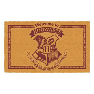 Harry Potter Fu&szlig;matte Welcome to Hogwarts 40 x 60 cm