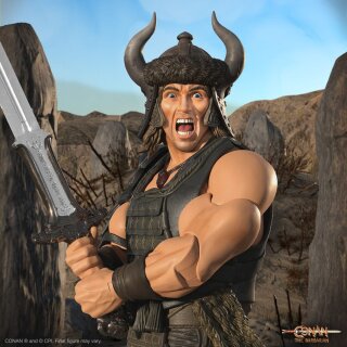 Conan der Barbar Ultimates Actionfigur Conan (Battle of the Mounds) 18 cm