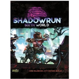 Shadowrun Sixth World Core Rule Book - City Edition Berlin (EN)