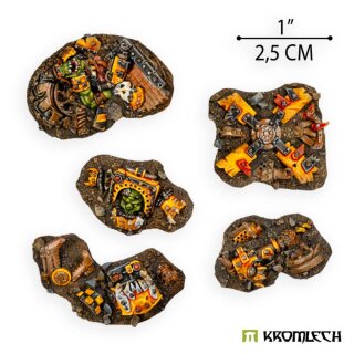 Large Orc Casualties Basing Kit (5)