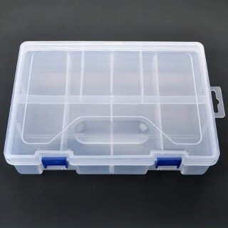 MK3 Sortierhilfe / Token Case / Plastik Box + Extra Tray 23 x 16 x 6 cm (8 F&auml;cher)