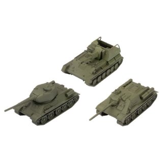 World of Tanks - U.S.S.R. Tank Platoon (T-34-85, SU-76M, SU-85)