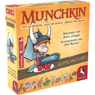 Munchkin Fantasy Super-Mega-Set (DE)