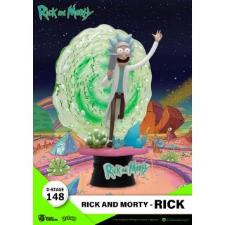 Rick &amp; Morty D-Stage PVC Diorama - Rick