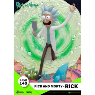 Rick &amp; Morty D-Stage PVC Diorama - Rick