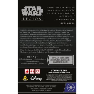 Star Wars: Legion &ndash; Sun Fac &amp; Poggle der Geringere (DE)
