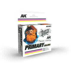 AK The INKS Set - Primary Colors (3 x 30ml)