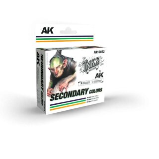 AK The INKS Set - Secondary Colors (3 x 30ml)