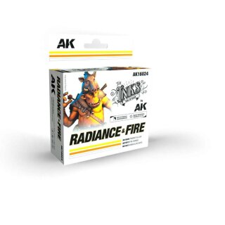 AK The INKS Set - Radience &amp; Fire (3 x 30ml)