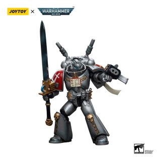 Warhammer 40k Actionfigur: Grey Knights - Interceptor Squad:Interceptor with Storm Bolter and Nemesis Force Sword