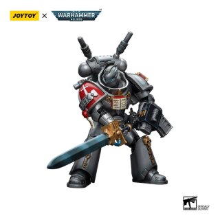 Warhammer 40k Actionfigur: Grey Knights - Interceptor Squad:Interceptor with Storm Bolter and Nemesis Force Sword