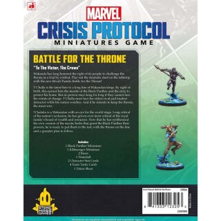 Marvel: Crisis Protocol &ndash; Rival Panels: Battle for the Throne (Rivalenset &ldquo;Kampf um den Thron&rdquo;) (Multilingual)