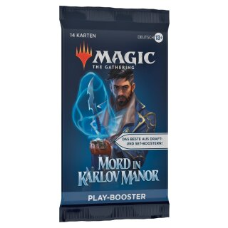 Magic the Gathering: Mord in Karlov Manor - Play Booster (1) (DE)