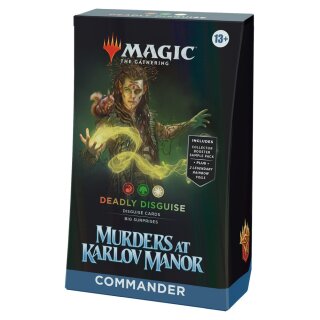 Magic the Gathering: Murders at Karlov Manor - Commander Deck &quot;Deadly Disguise&quot; (EN)