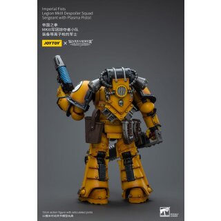 Warhammer The Horus Heresy Actionfigur: Imperial Fists - Legion MkIII Despoiler Squad Sergeant with Plasma Pistol