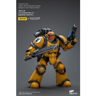 Warhammer The Horus Heresy Actionfigur: Imperial Fists - Legion MkIII Despoiler Squad Sergeant with Plasma Pistol