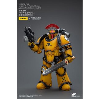 Warhammer The Horus Heresy Actionfigur: Imperial Fists - Legion MkIII Tactical Squad Sergeant with Power Sword