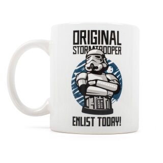 Original Stormtrooper Tasse: Enlist Today - White