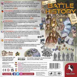 A Battle through History &ndash; Das Sabaton Brettspiel (Multilingual) *Defective copy*