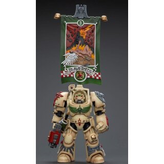 Warhammer 40k Actionfigur: Dark Angels - Deathwing Ancient with Company Banner
