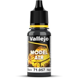 Vallejo Model Air - Black (71057) (18ml)