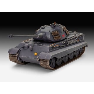 World of Tanks Modellbausatz 1/72 - Tiger II Ausf. B &quot;K&ouml;nigstiger&quot;