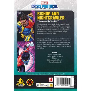 Marvel: Crisis Protocol &ndash; Bishop &amp; Nightcrawler (Multiligual)
