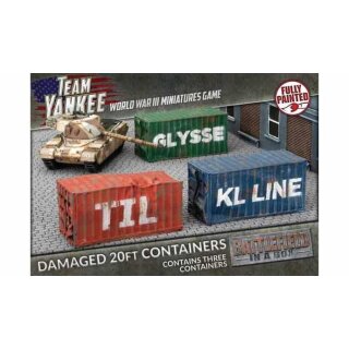 Battlefield in a Box: Modern 20ft Shipping Containers - Damaged (3)