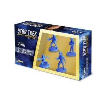 Star Trek: Away Missions - Classic Federation Expansion - Away Team 1: Kirk, Spock, Bones, Chekov (EN)