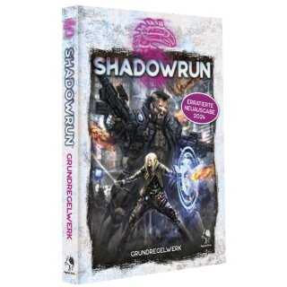 Shadowrun 6. Edition Grundregelwerk  (erratierte Neuauflage) (Softcover) (DE)