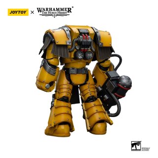 Warhammer: The Horus Heresy Actionfigur - Imperial Fists: Legion Cataphractii Terminator with Heavy Flamer