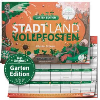 Stadt Land Vollpfosten - Levels: GartenEdition - &quot;Alles im Gr&uuml;nen&quot; (DinA4-Format) (DE)