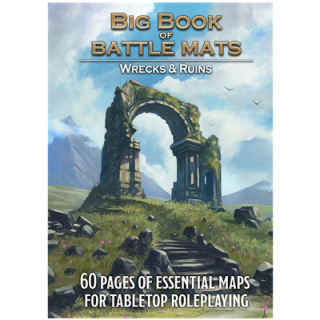 Big Book of Battle Mats: Wrecks &amp; Ruins (EN)