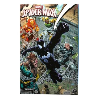 Spider-Man Marvel Legends Actionfiguren 5er-Pack - Spider-Man, Silvermane, Human Fly, Molten Man, Razorback