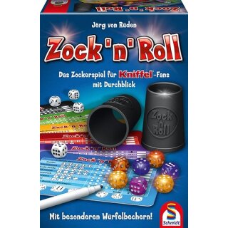 Zock n Roll &ndash; Das Zockerspiel f&uuml;r Kniffel-Fans mit Durchblick (DE)
