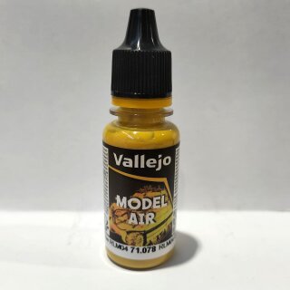 Vallejo Model Air - 078 Gold Yellow (71078) (18ml)