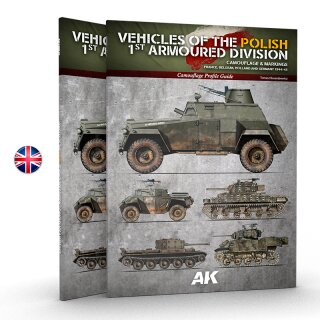 Vehicles of the Polish 1st Armoured Division - Camouflage Profile Guide (EN)