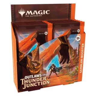 Magic the Gathering: Outlaws of Thunder Junction - Sammler Booster Display (12) (DE)