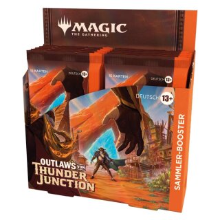 Magic the Gathering: Outlaws of Thunder Junction - Sammler Booster Display (12) (DE)
