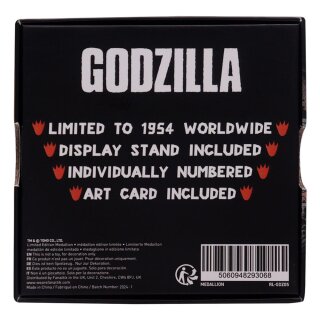 Godzilla Medaille - 70th Anniversary (Limited Edition)