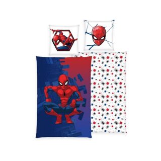 Spider-Man Bettw&auml;sche 135 x 200 cm / 80 x 80 cm