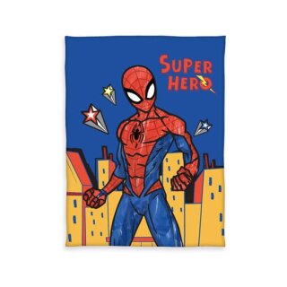 Spider-Man Flanell-Fleecedecke - Super Hero