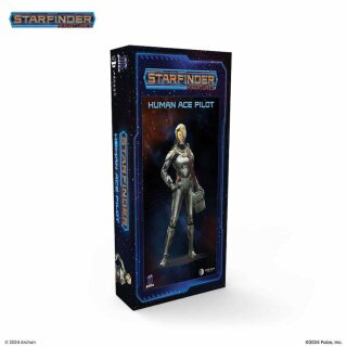 Starfinder Miniatures: Human Ace Pilot