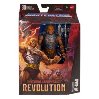 Masters of the Universe: Revolution Masterverse Actionfigur - Battle Armor He-Man