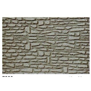 Natursteinmauer 0/1/H0, 40x20 cm, 2 St&uuml;ck