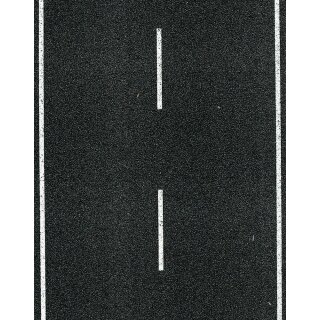 Fahrbahndecke Asphalt H0, zweispurig 100x8 cm